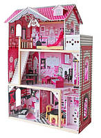 Большой кукольный домик для детей AVKO Вилла Барселона Деревянный детский для кукол Ляльковий будинок