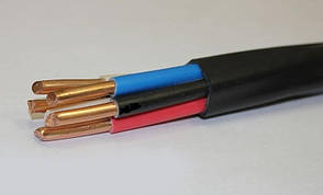 Кабель силовий мідний монолітний ВВГнгд 5х10 ЗЗКМ