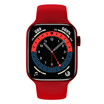 Фітнес браслет трекер Smart watch HW22 Розумний спортивний смарт годинник тонометр з мікрофоном для здоровья Червоний, фото 4