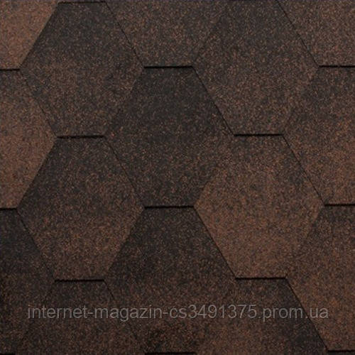 Бітумна черепиця Katepal Rocky мідний, фото 1