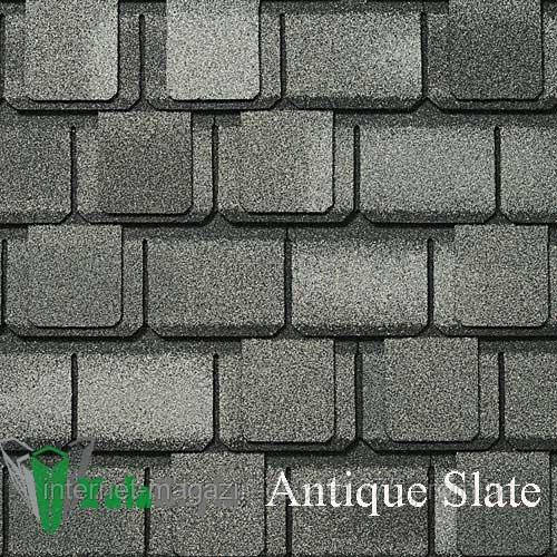 Бітумна черепиця GAF Antique Slate (Антик Слейт) «Camelot», фото 1