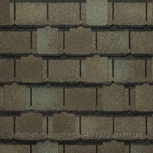 Бітумна черепиця GAF Weathered Timber (Везед Тимбе) «Camelot® II»