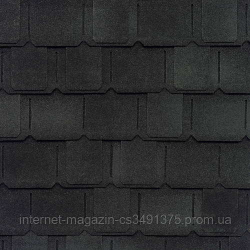 Бітумна черепиця GAF Charcoal (Чаркоул) «Camelot® II»