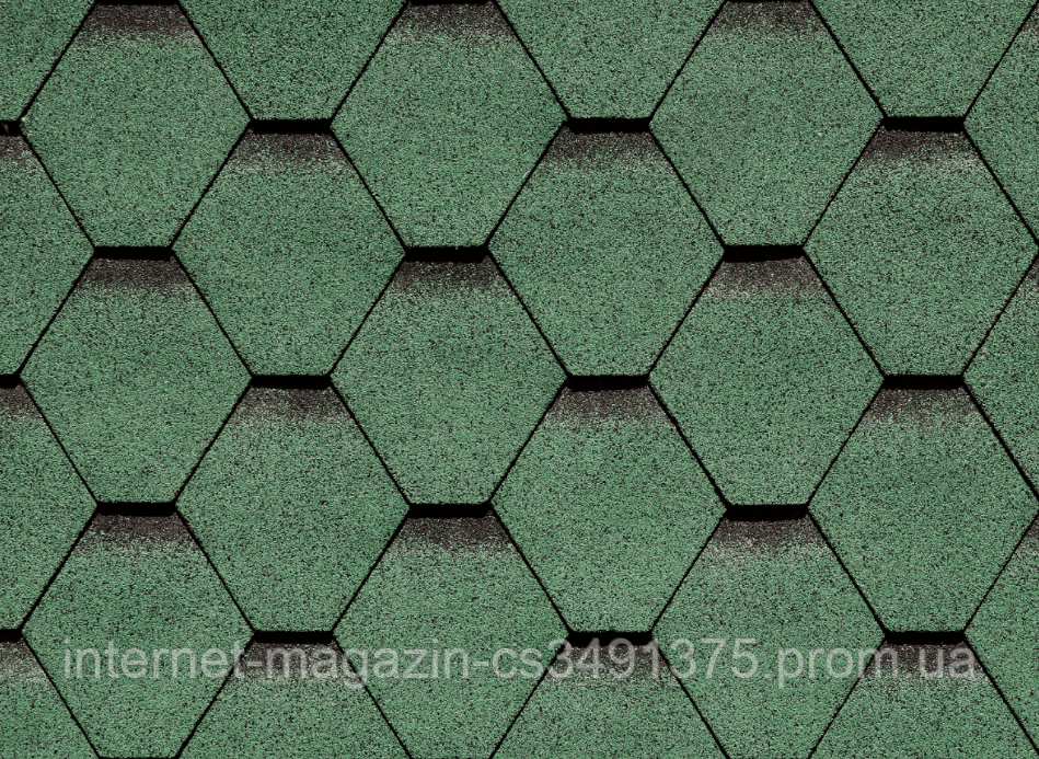 Бітумна черепиця IKO 23 Amazon Green