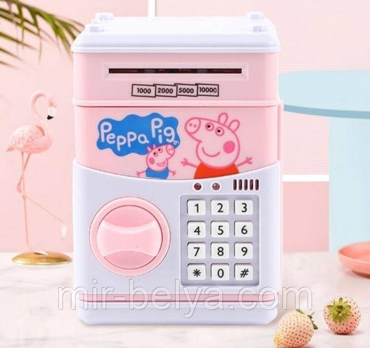 Дитячий сейф скарбничка, фото 1