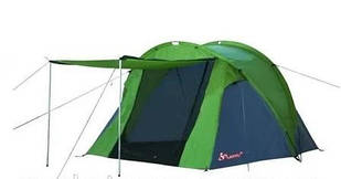 Палатка туристична тримісна 1709 Д(210+190)*Ш250*В135