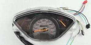 Панель Приборов в Сборе на Мотоцикл Honda WAVE 125 160км / Ч, Черная MY ...