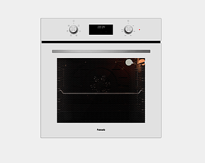 Духова шафа Fabiano FBO 660 біле скло (WHITE GLASS) електрична