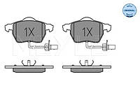 Тормозные колодки Volkswagen Passat B5 (Фольксваген Пассат B5) передние 1996--->2005 (пр-во MEYLE 0252301820W)