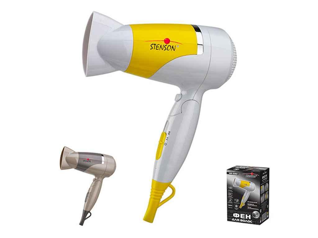 Фен зі складною ручкою 1800W ME-3202 ТМ Stenson