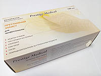 Перчатки латексные без пудры "Prestige Medical" 100шт/50 пар