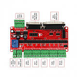 Інтерфейсна плата з повним опторозв'язуванням порту LPT на 5 осей ЧПУ, фото 3