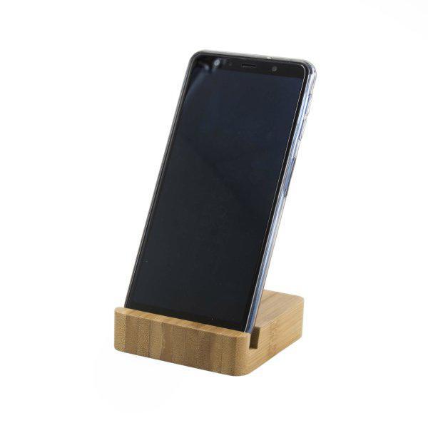 Повербанк 4000 mAh BAMBUS бамбук підставка для смартфона