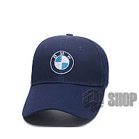 Брендовий кепка бейсболка BMW (БМВ) синя