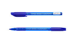 Ручка масляна GYPNOS 0,5мм синя BM.8353-01