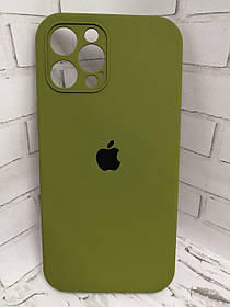 Чохол на iPhone 12 Pro Max накладка бампер протиударний Original Soft Case army green