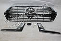 Решітка радіатора Toyota Land Cruiser 200 стиль Executive Lounge 2019, фото 7