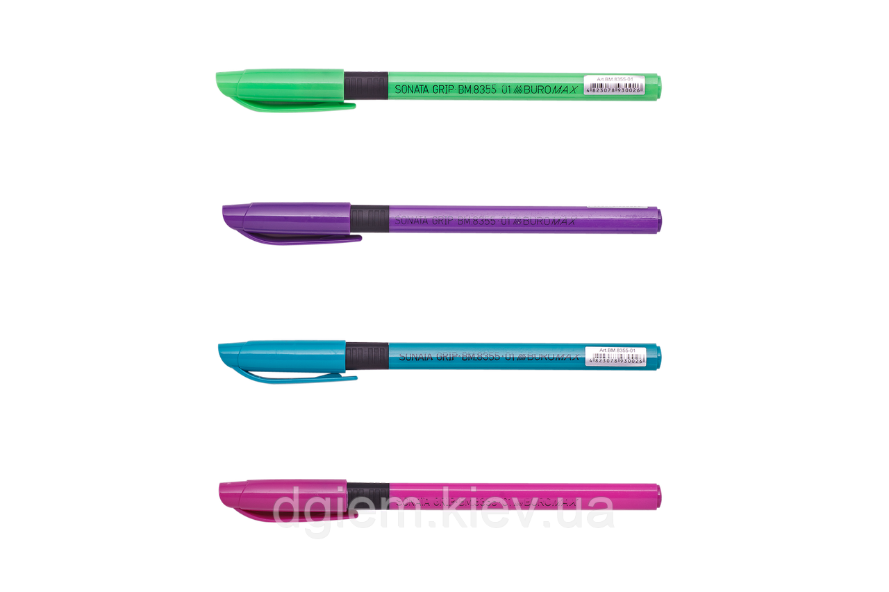 Ручка масляна SONATA GRIP, синя BM.8355-01