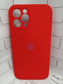 Чохол на iPhone 12 Pro Max накладка бампер протиударний Original Soft Case red