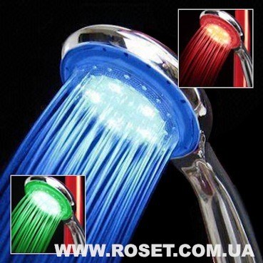 Насадка для душа LED Shower РОМАНТИКА - фото 2 - id-p16844770