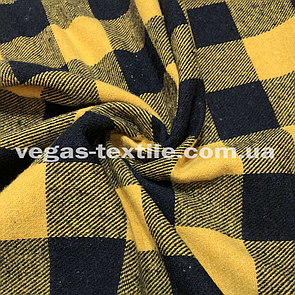 Сорочкова тканина байка в карту