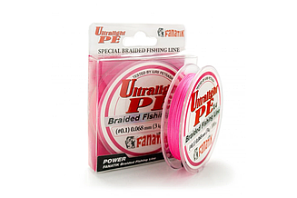 ШНУР плетений FANATIK Ultralight PE X4 100 mone0,1) 0.068 mm 3.0 kg Pink