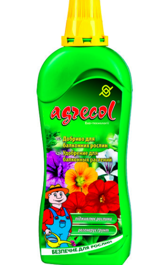 Добриво для балконних рослин Agrecol 750 мл