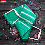 Губка банна масажна у вигляді ременя з ручками TITANIA art.9103, фото 8