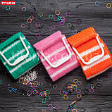 Губка банна масажна у вигляді ременя з ручками TITANIA art.9103, фото 10