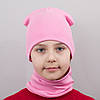 Дитячі Шапки для Дівчинки - Комплект рожевий, фото 2