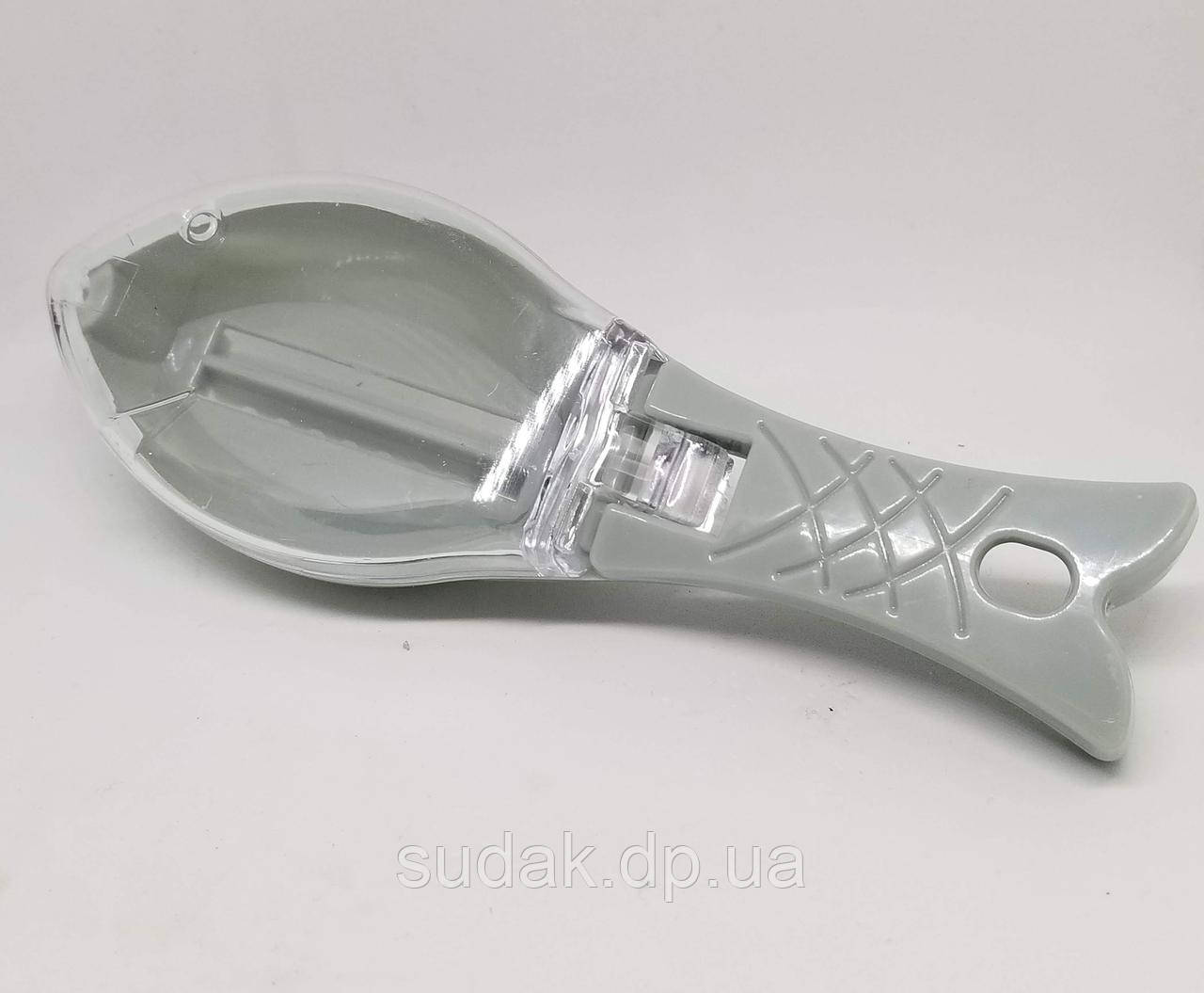 Рибочищення пластикове з контейнером, фото 1