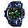 Skmei 1155 B hamlet синій камуфляж чоловічі спортивні годинник, фото 2