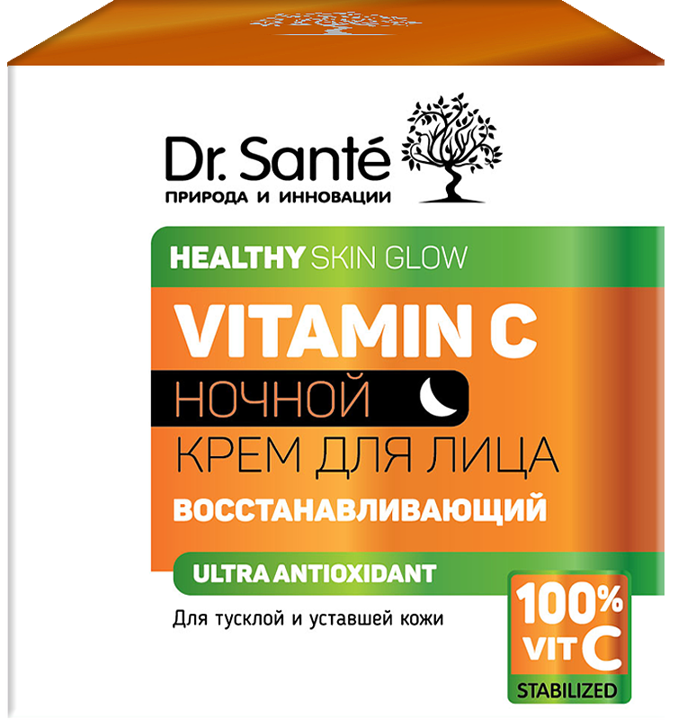 Відновлюючий нічний крем 50 мл Dr.Sante Vitamin C