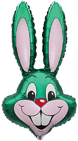 Фігура Заєць Зелений 90см Х 58см