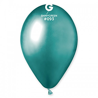 Кулі 5"/13 см ХРОМ Зелений 100 шт Gemar Balloons