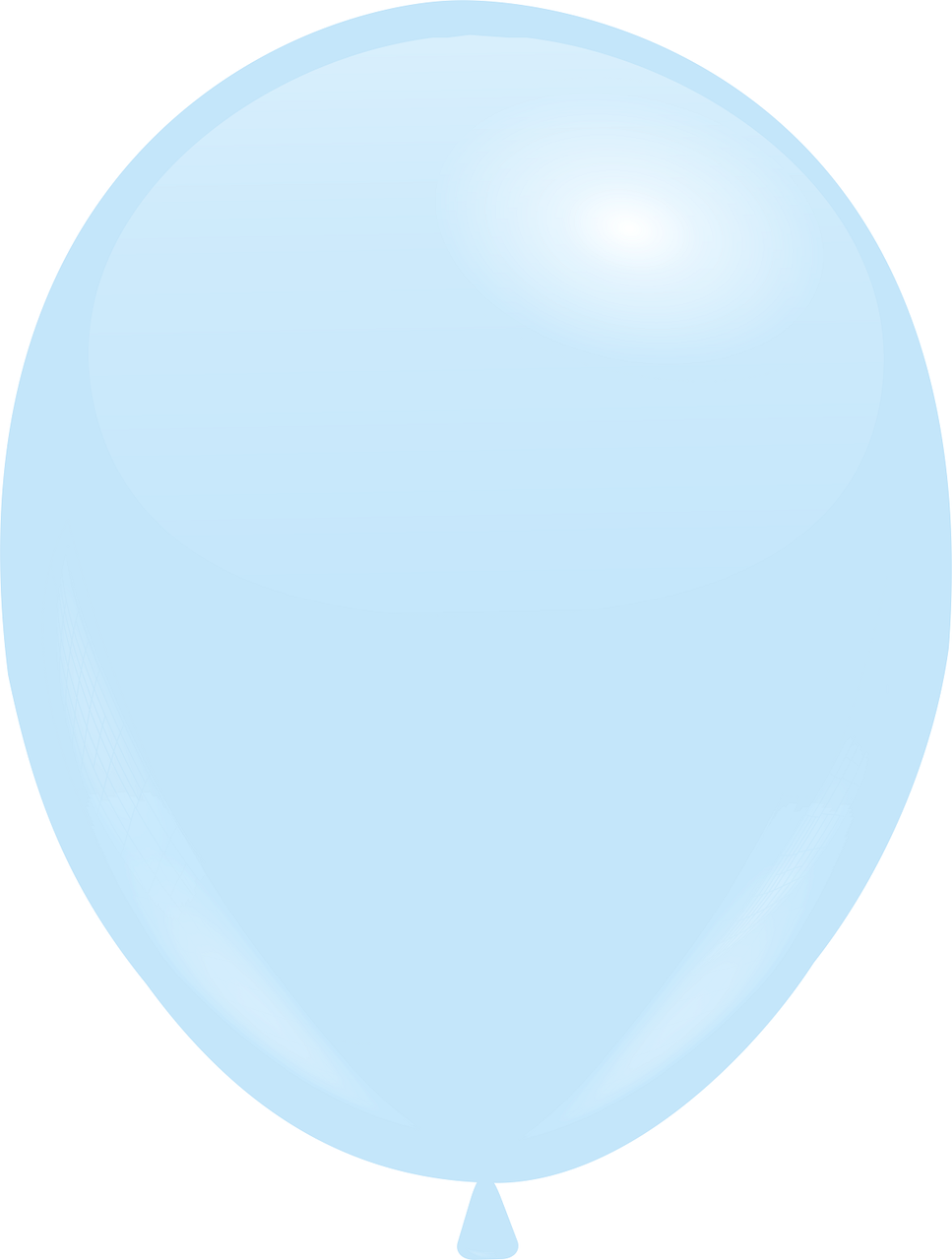 Кулі 12"/30 см Пастель Блідо - блакитний (Pale Blue)