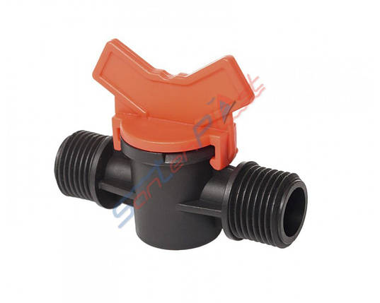 Кран із зовнішньою різьбою 1/2"х 1/2", фото 1