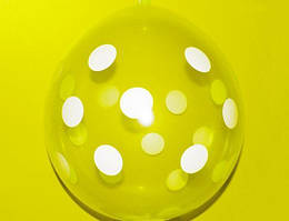 Латексний куля для упаковки 18" Точки