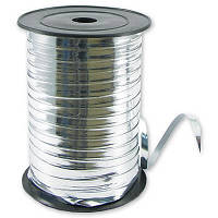 Стрічка 5мм X 150м Срібло