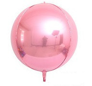 Куля (24"/61 см) Сфера 4D Рожевий