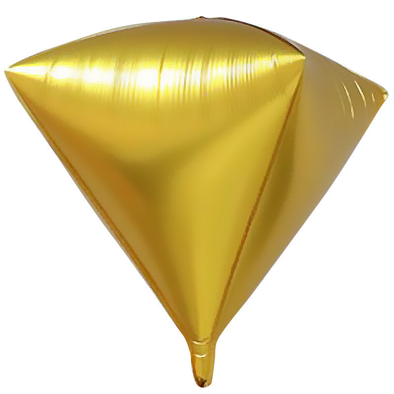 Шар (24"/61см) Алмаз 4D Золото