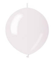 Повітряні кулі Линколуны 13" Металік Білий 29