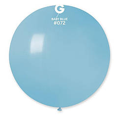 Куля Гігант G220 31"/80 см Пастель Ніжно - блакитний 72