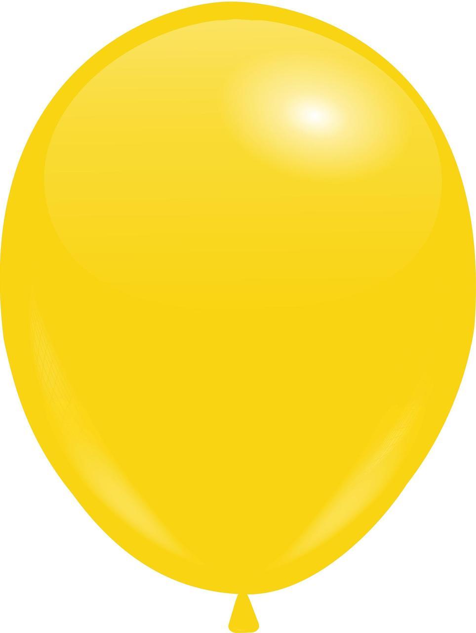Кулі 12"/30 см Пастель Жовтий темний (Lemon)