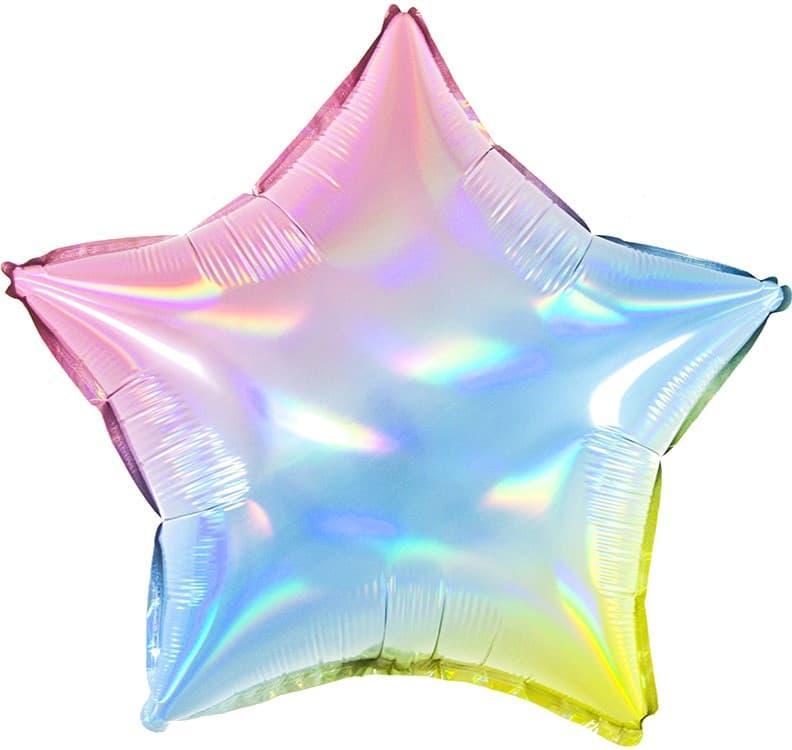 18"/45 см Зірка Райдужна Голограма