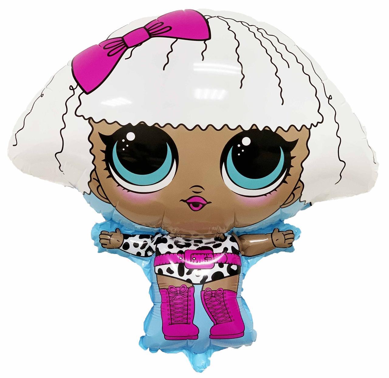 Фігура Лялька Блакитна 54 см х 65 см