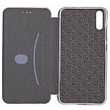 Шкіряний чохол (книжка) Classy для Xiaomi Redmi 9A чорний, магнітний чохол-книжка редмі 9А, фото 6