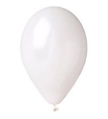 Кулі 10"/25 см Металік Білі 29 Gemar Balloons
