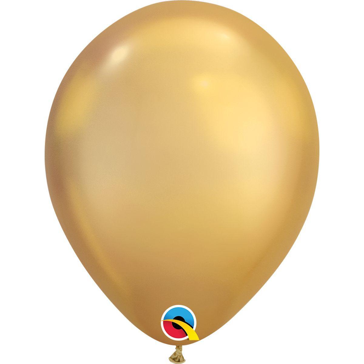 Кулі 11"/28 см ХРОМ Золото (Gold) 10 шт.