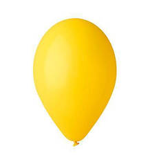 Кулі 3"/8 см (водяна бомбочка) Пастель Жовтий 02 Gemar Balloons